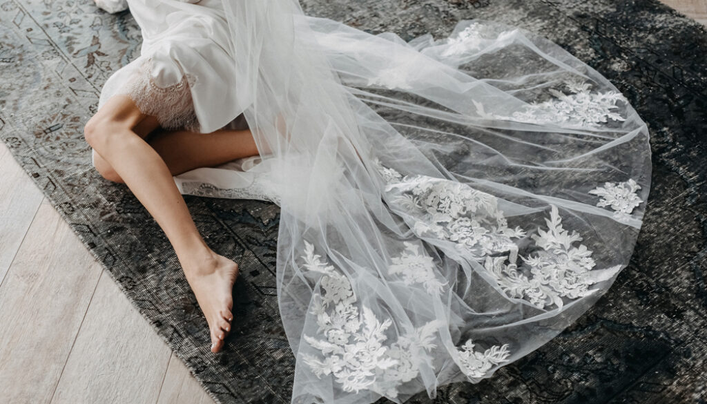 Forever Promise White Tulle Veil